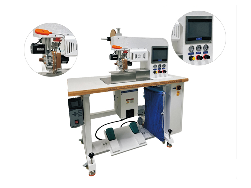 Dongguan Qichang Ultrasonic Gluing and Trimming Machine | Disrupting Traditional Processes! Gluing and Edge Sealing + One-Cut Trimming, Leaving No Loose Edges on Cloth!